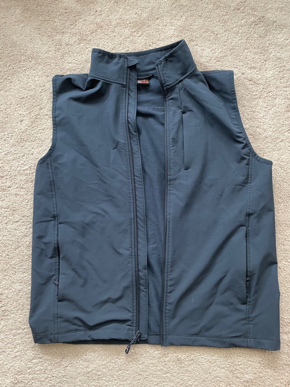 Men's Slate Softshell Vest - Lightweight Windproof Layer
